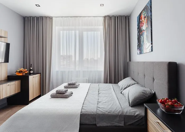 Grey Apartment In Arcadia 18 Floor